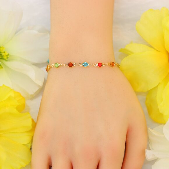 Minimalist Bracelet, Sleek & Modern Design, Women’s Fashion, YC110490-B - Picture 2 of 10